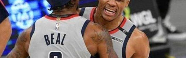 开云APP-天亮了？比尔40+韦少30+三双 奇才掀翻联盟第一